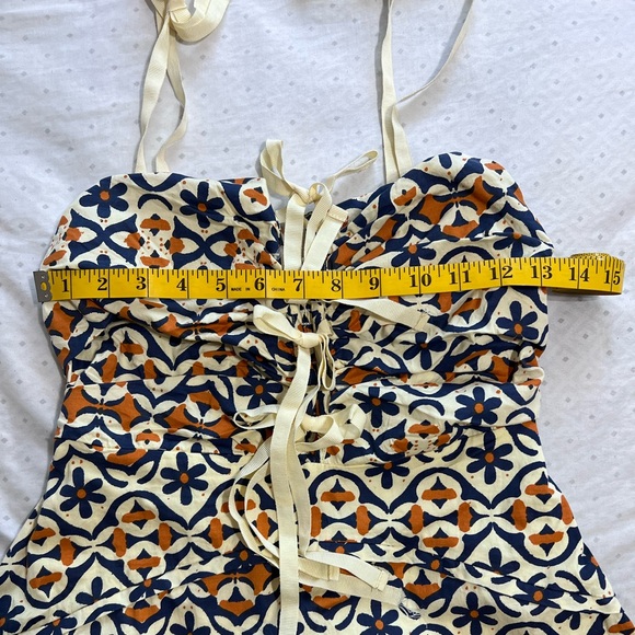 NEW FREE PEOPLE PALMA PRINTED FLORAL BOHO MIDI MAX DRESS XS - Picture 11 of 15